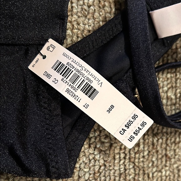 Victoria's Secret Black, Brown, and Green Bikini Tops 👙 - Picture 2 of 7